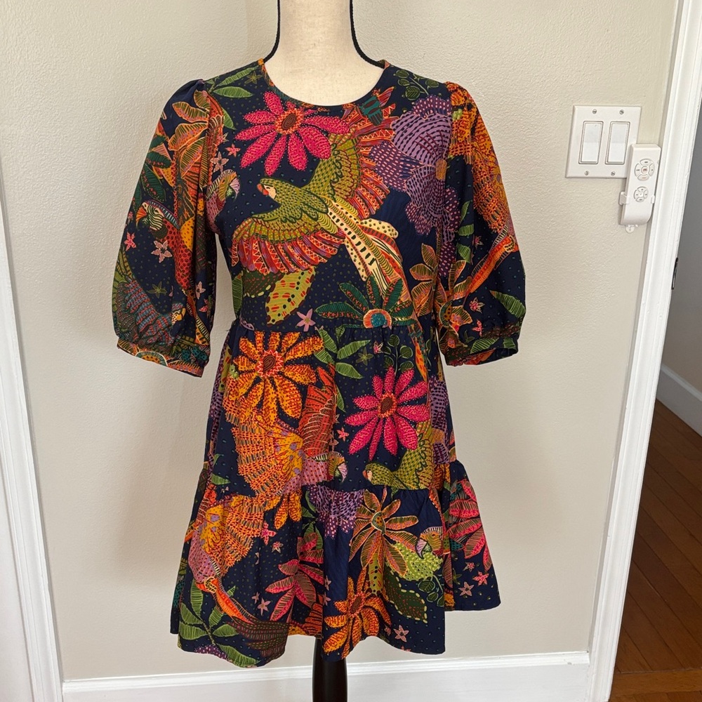 FARM Rio Vibrant Floral Mini Dress